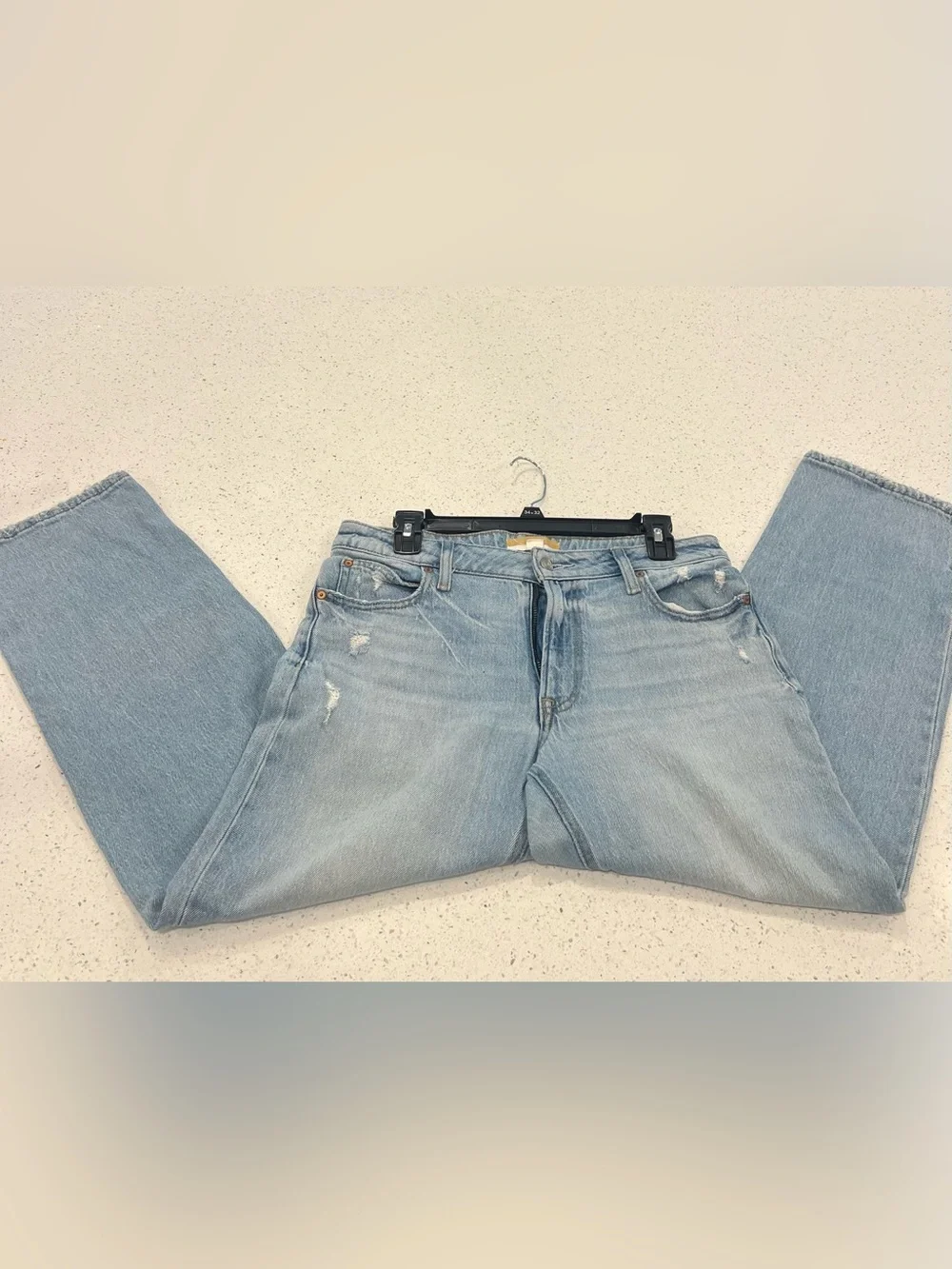 Maurices Goldie Blues Mid-Rise Legacy Straightleg Jeans, Medium Blue Wash, Sz 10 - Picture 4 of 9